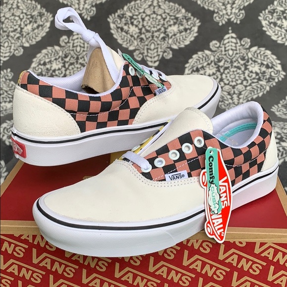 VANS COMFYCUSH ERA MIXED MEDIA WHITE/MULTI WMNS - Picture 4 of 16